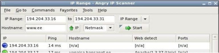angry ip scanner with proxy