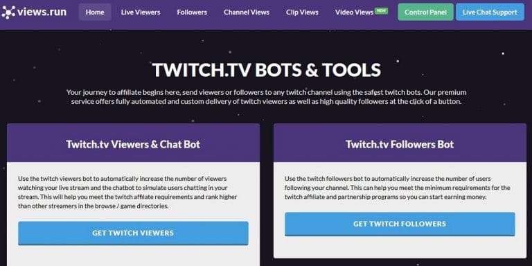 free twitch view bot